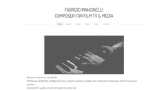 Desktop Screenshot of fabriziomancinelli.com